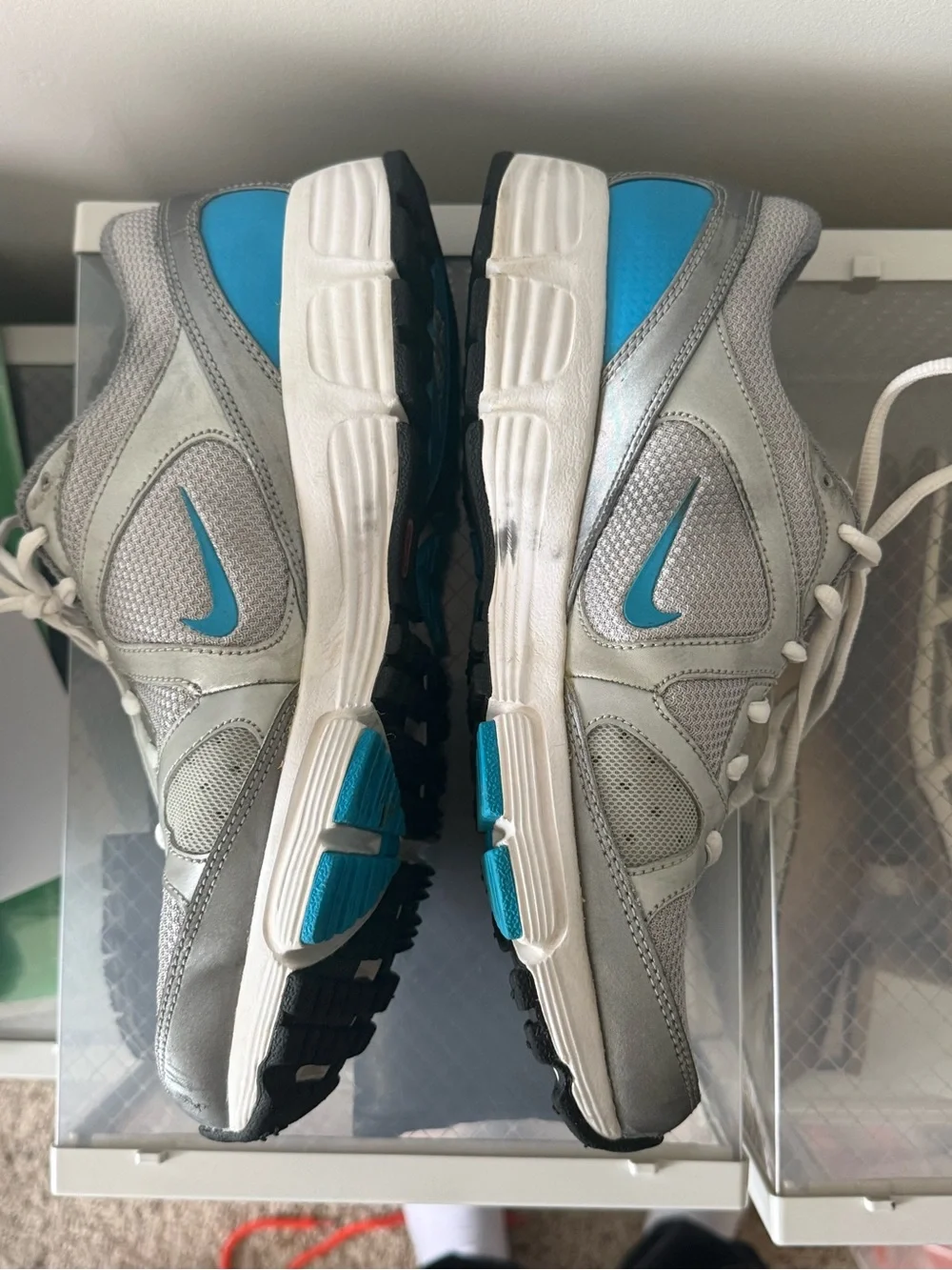 Nike Air Max Running Shoes - Grey & Blue - Women’s Size 10